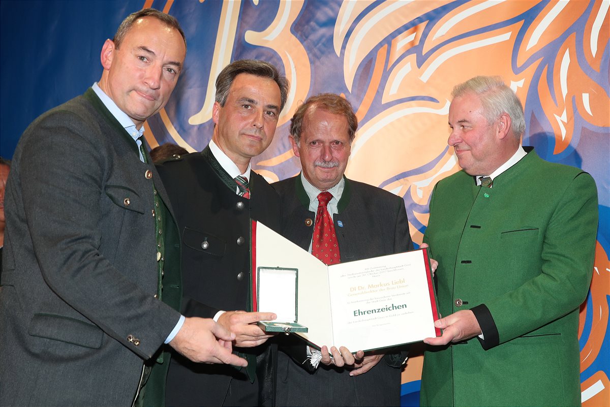  Verleihung Goldenes Ehrenzeichen der Stadt Graz an Markus Liebl