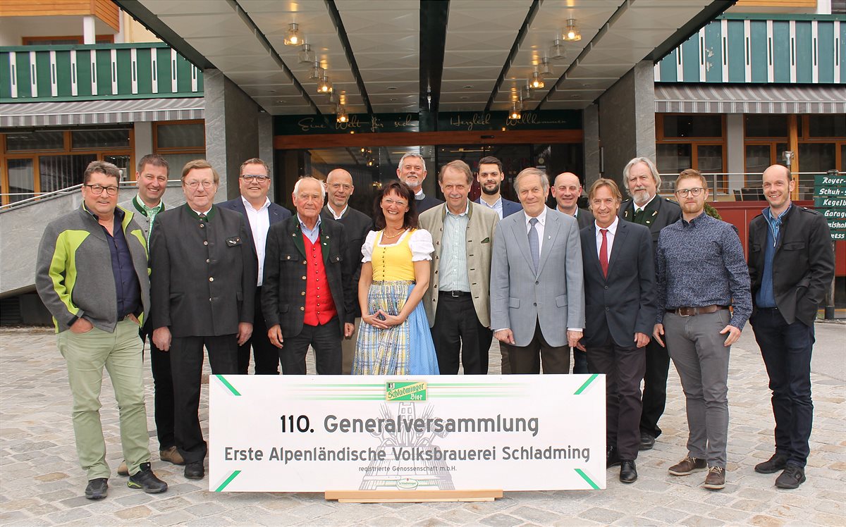 110. Generalversammlung der Ersten Alpenländischen Volksbrauerei, 12.4.2019, Sporthotel Royer