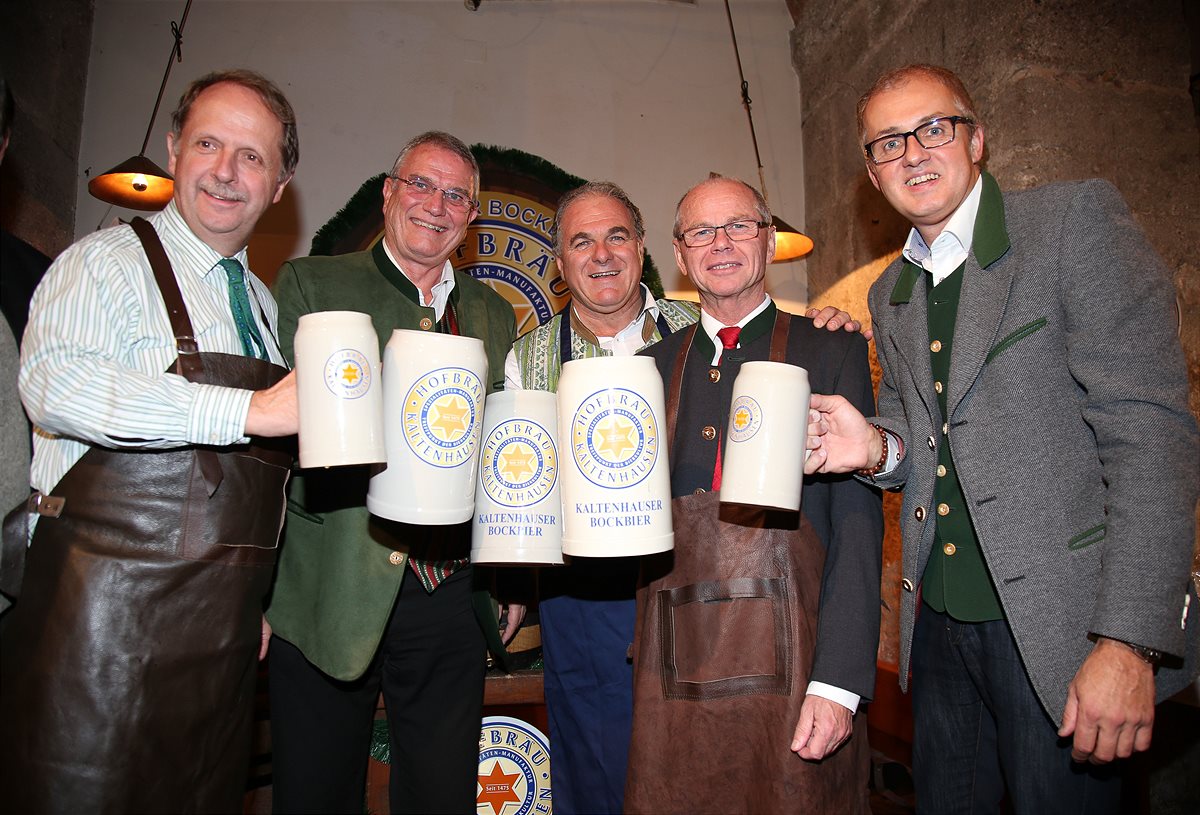 Kaltenhauser Bockbier-Anstich 2015: Das Bier für die kalte Jahreszeit ist wieder da