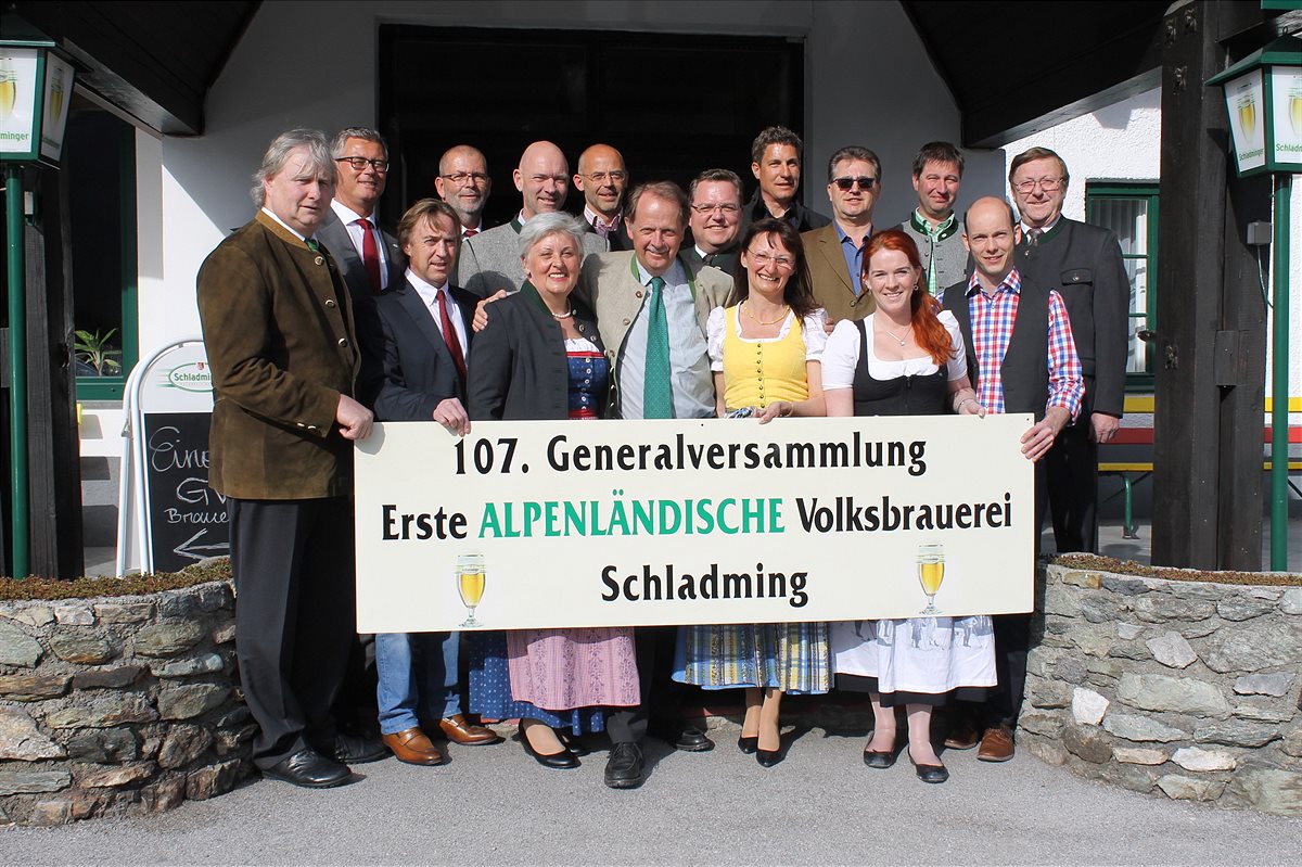 107. Generalversammlung Erste Alpenländische Volksbrauerei reg. Gen. mbH