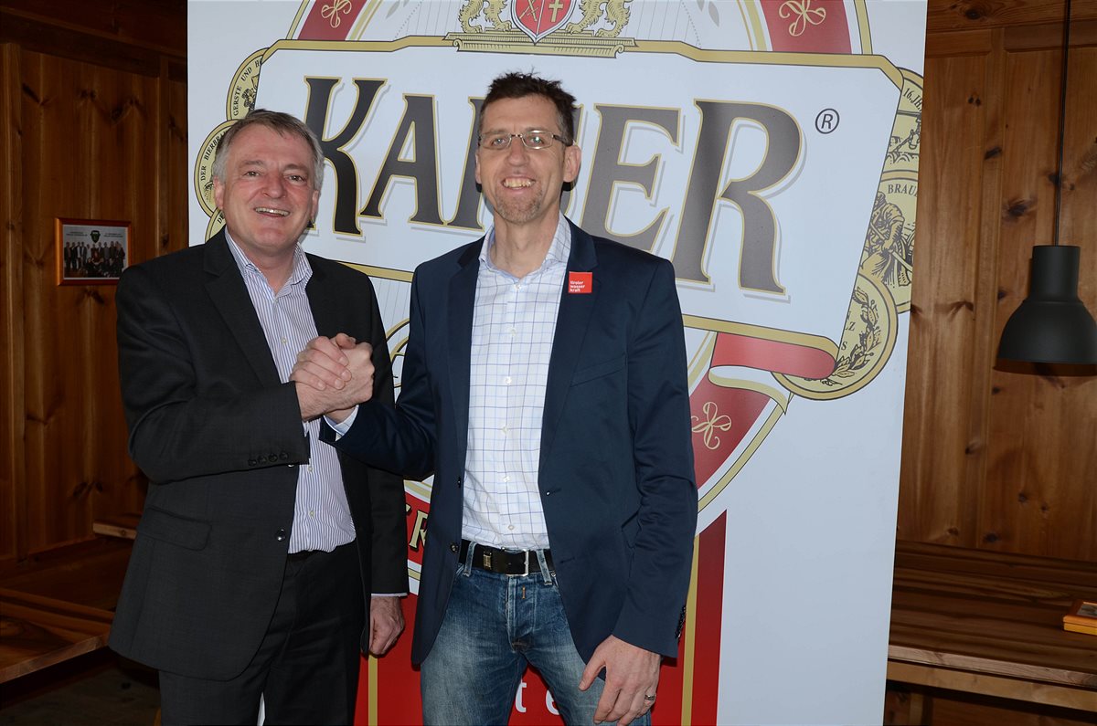 Kaiser Bier verlängert Partnerschaft mit FC Wacker Innsbruck