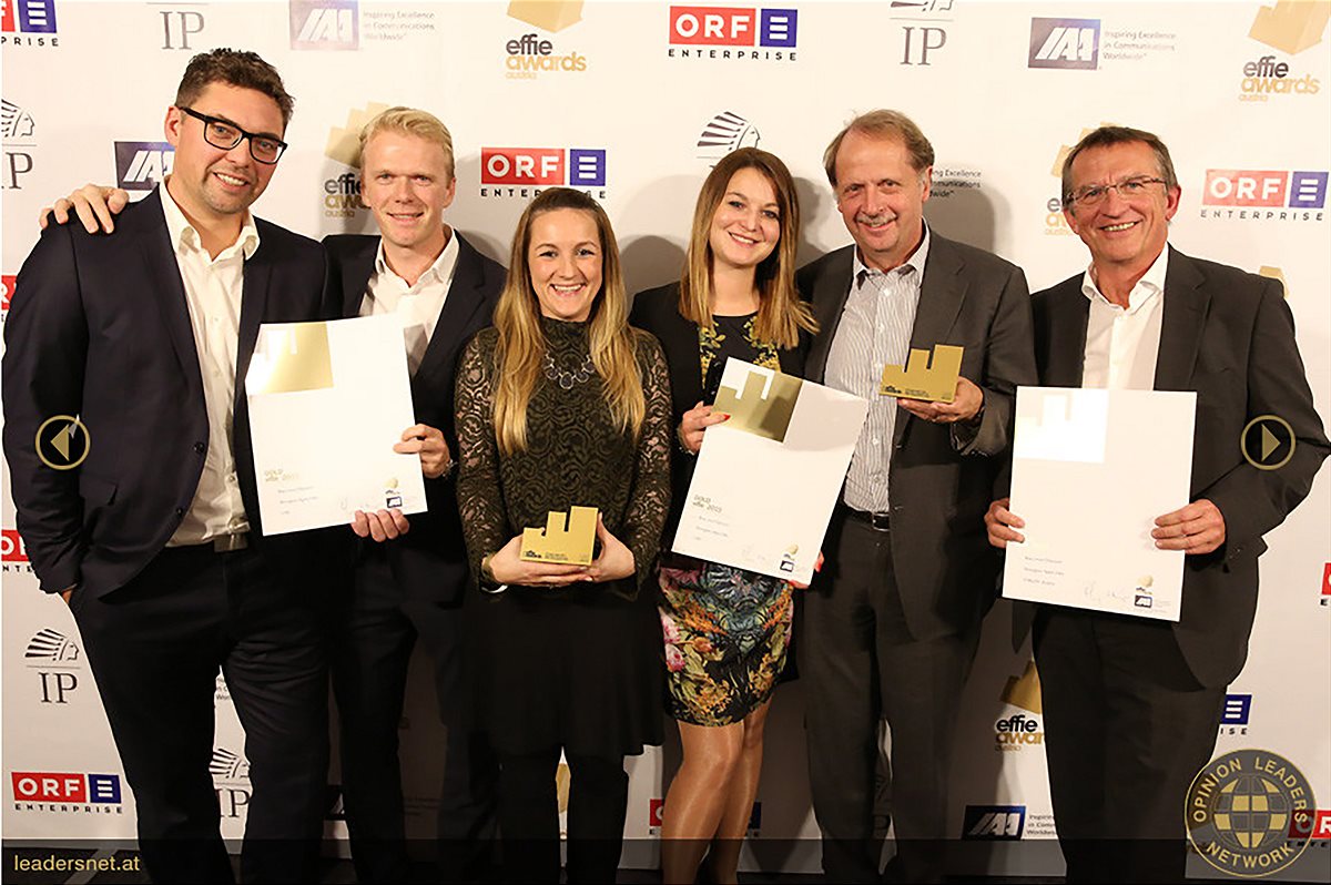Getränkemarkt-Aufsteiger Strongbow holt effie award in Gold 