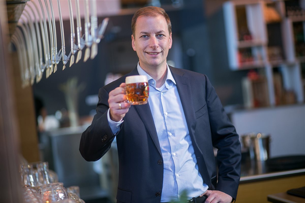 Magne Setnes, Vorstandsvorsitzender der Brau Union Österreich, richtet die Innovationen auf alkoholreduzierte bzw. alkoholfreie Biere und Biermischgetränke aus.