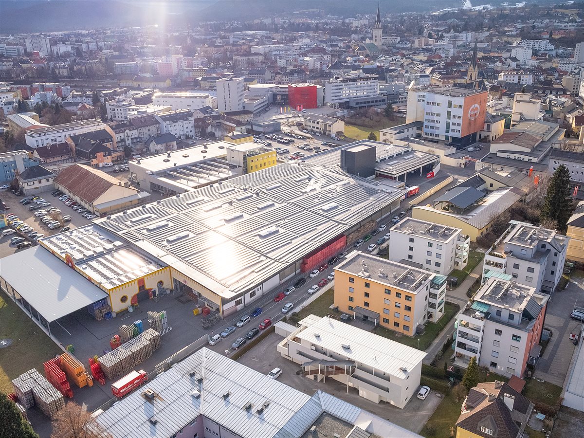 Mit ihrer Photovoltaikanlange zählt die Villacher Brauerei zu den Top Solar-Brauereien der Welt. 