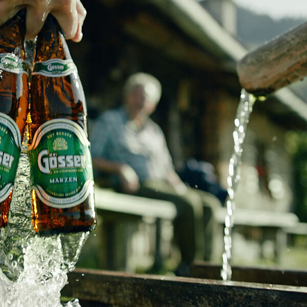 Bestes österreichisches Wasser für besten Biergenuss.