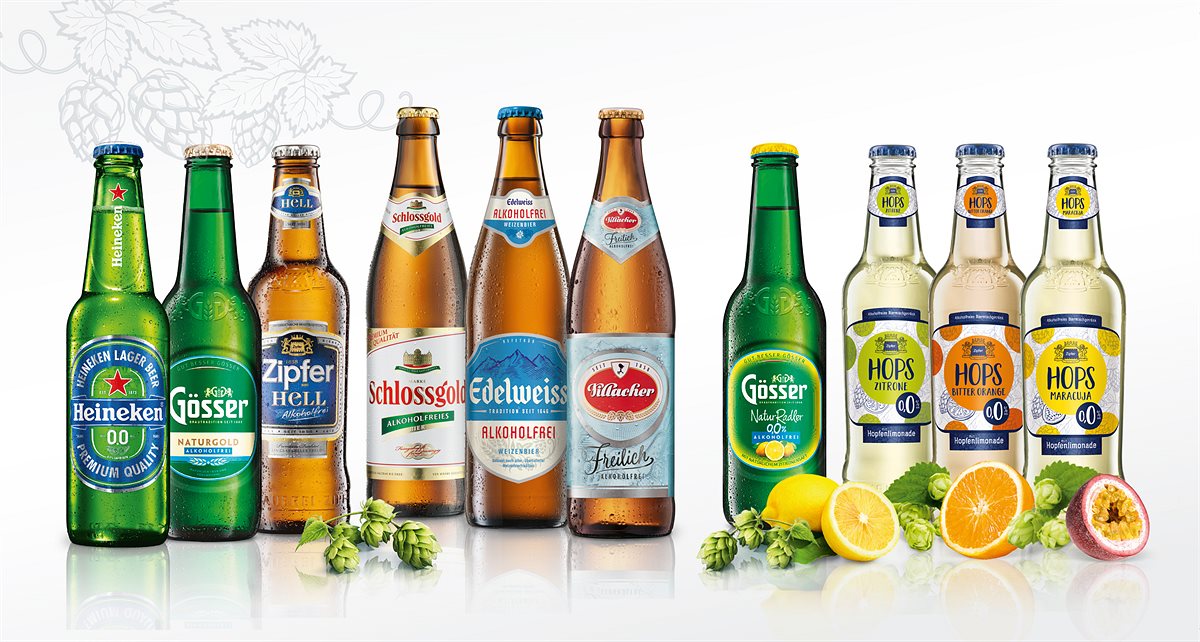 Die Produktpalette der „natürlich alkoholfrei“ Biere und Biermischgetränke wird 2021 erweitert.