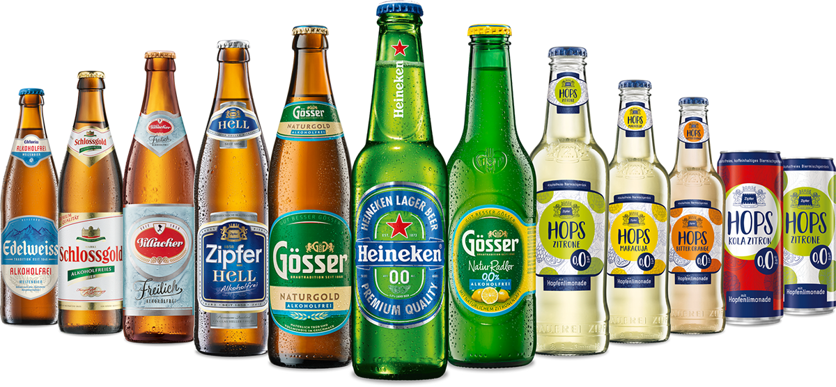 Die „natürlich alkoholfrei“-Produktpalette wird sogar noch während der Fastenzeit um zwei regionale alkoholfreie Biere erweitert.