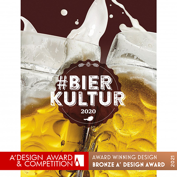 Bronze A Design Award für den Bierkulturbericht 2020