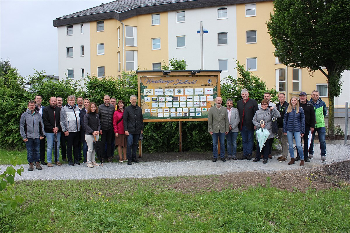 Stadtwald Wieselburg: Brauerei sponsert Birkenhain