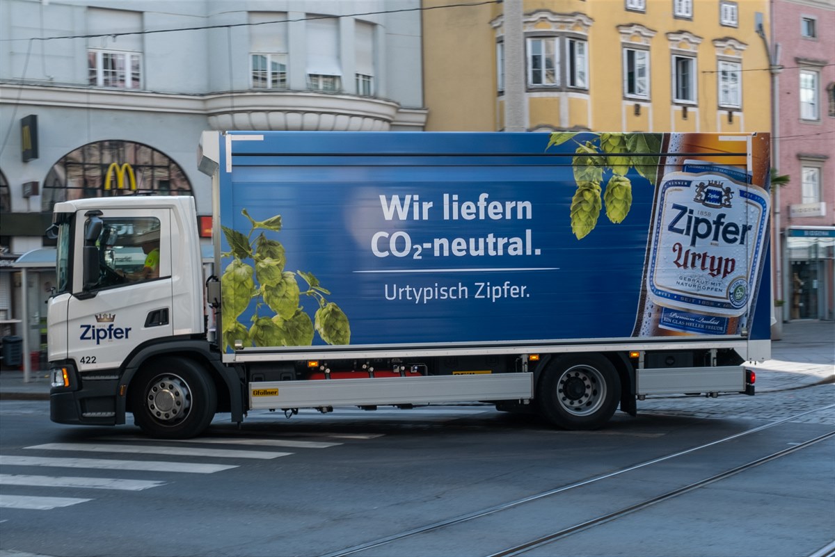 In Linz und Umgebung wird zukünftig nachhaltig geliefert