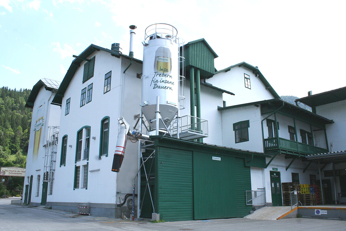 Die „Grüne Brauerei Schladming“. 