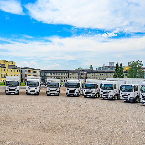 Linzer Bierauslieferungsflotte auf Biogas-Lkw umgestellt