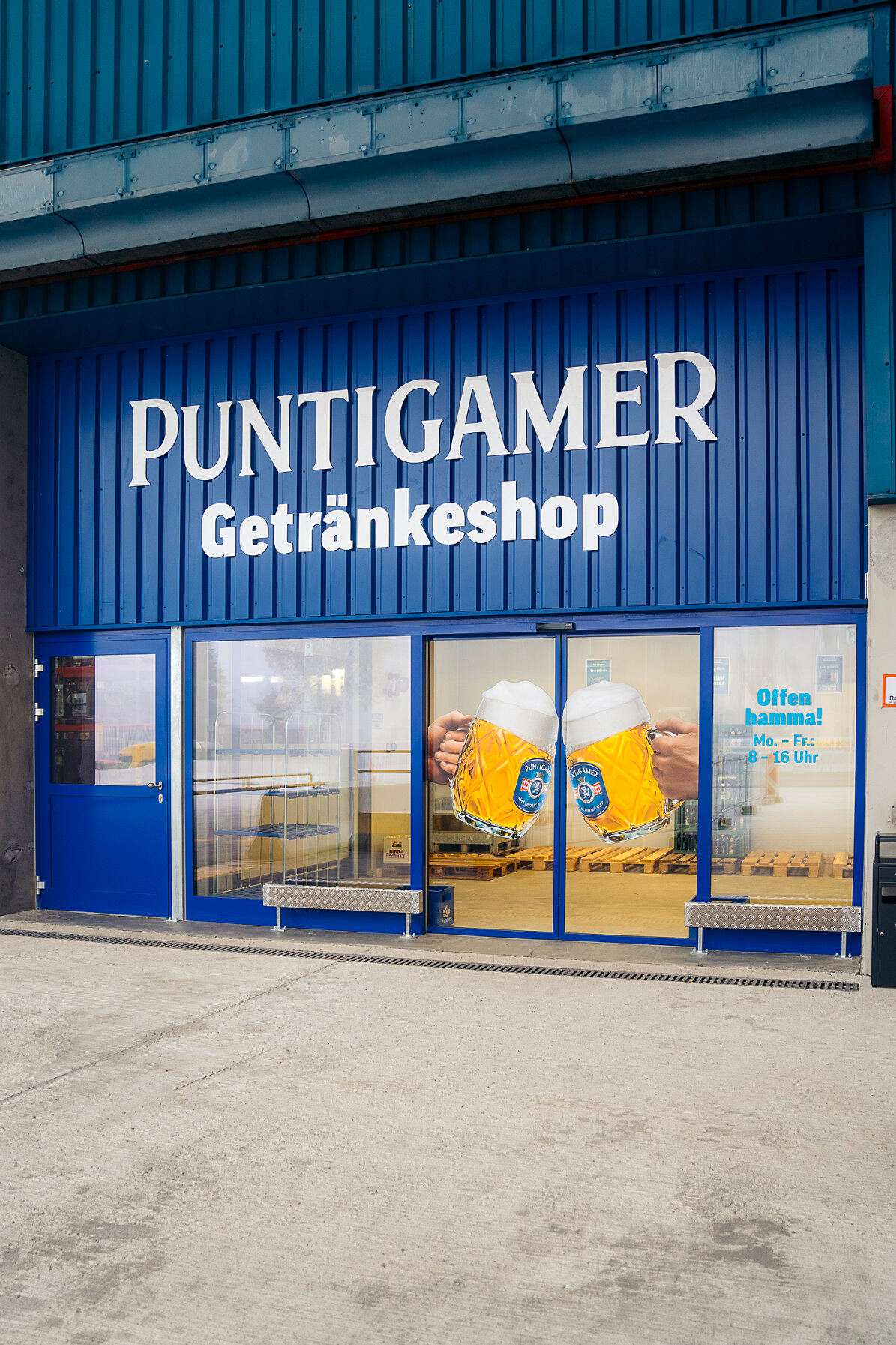 Puntigamer Getränkeshop im neuen Look