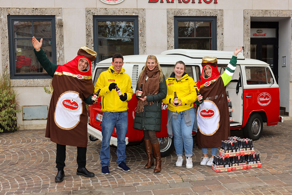 Pünktlich zu Faschingsbeginn wurde die Villacher Bevölkerung geschmacklich passend mit dem Villacher JubiLEIumsbier auf die närrische Zeit eingestimmt.