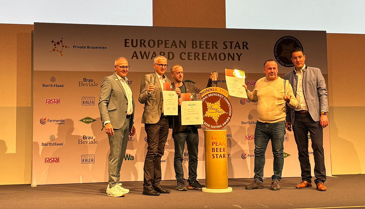 Medaillensegen beim European Beer Star 2024