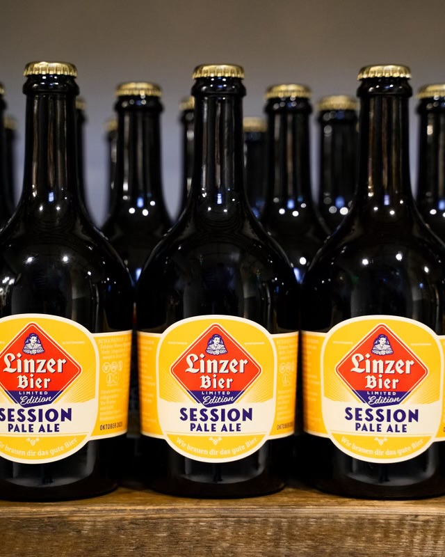 Neue Bierspezialitäten aus der Linzer Brauerei: Session Pale Ale